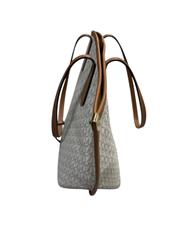 Michael Kors Women's Signature Jane Large Tote Handbag Beige (rl-jp)